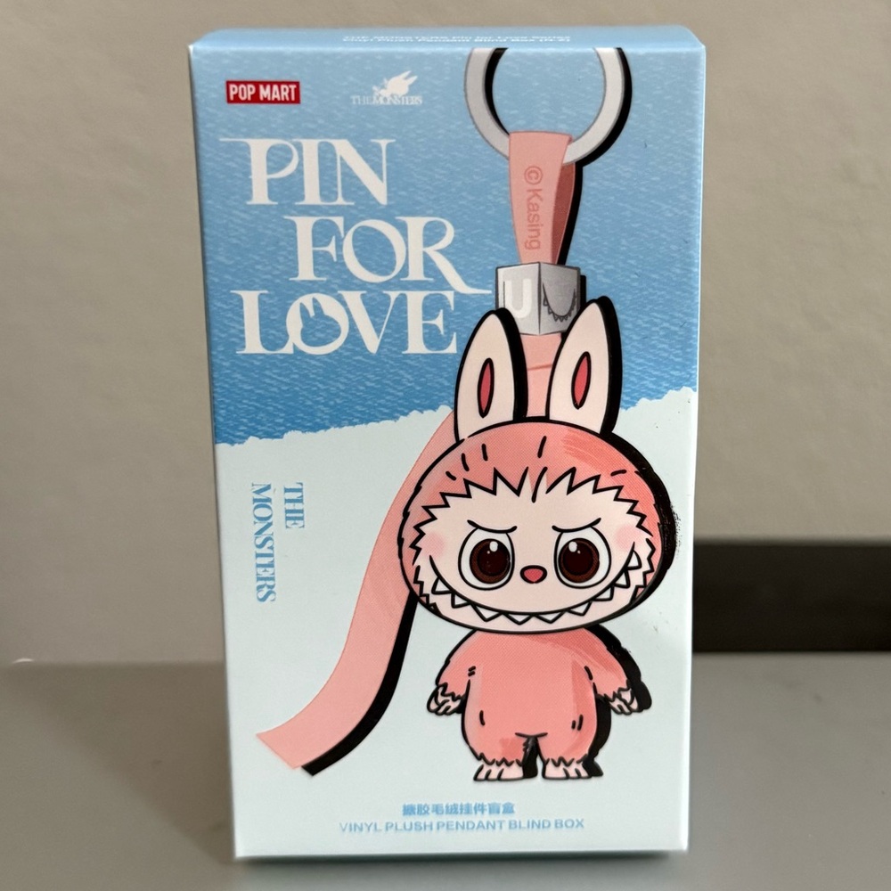 CONFIRMED LETTER X - THE MONSTERS Pin For Love Vinyl Plush
